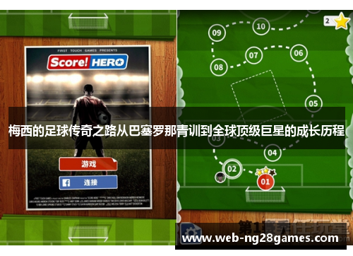 梅西的足球传奇之路从巴塞罗那青训到全球顶级巨星的成长历程